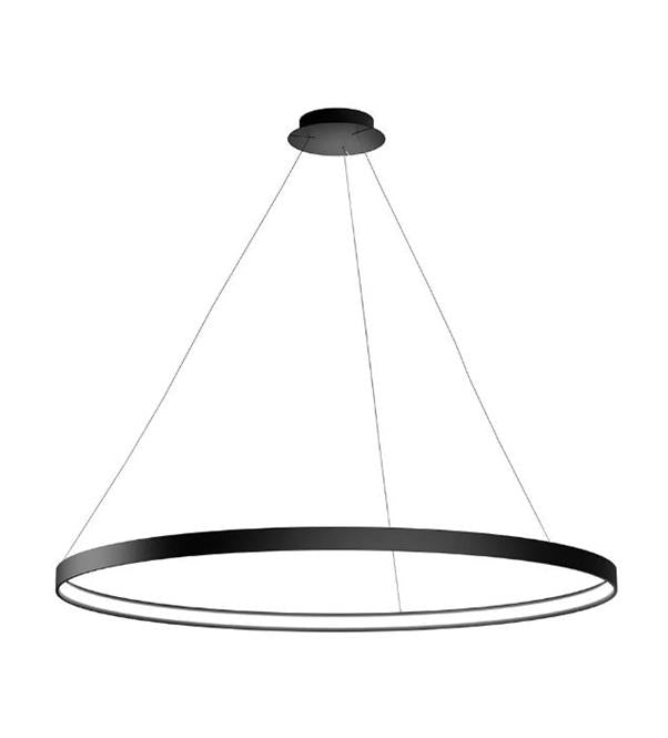 ANELLO Sforzin illuminazione Sospensione Ã˜109cm Nero 3000K