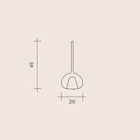 Thumbnail for BEBA Vetro Grande Cromo Sforzin illuminazione Ricambio