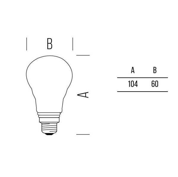 A60 WiFi Tuya 806lm 6,5W E27 Stick CCT DIM