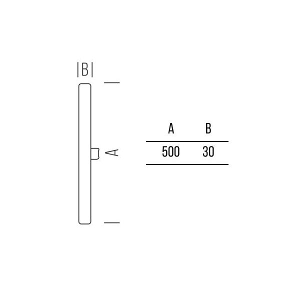 Lineare 700lm 500mm 7,5W attacco S14d
