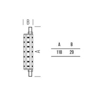 Thumbnail for Lineare 2000lm 15,5W 118 mm R7s - CW - DIM