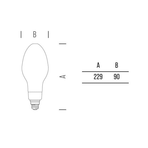 HID 4200lm 36,0W VWW E27