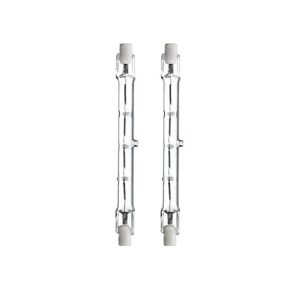 Halogen R7S 80W 1381lm 2800K R7S 10x118mm Dimmable 2pz/blister Vivida bulbs Lampadine e moduli led