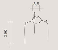 Thumbnail for Beba montatura rosone 3 luci kit (ULTIMI DISPONIBILI - N°1)