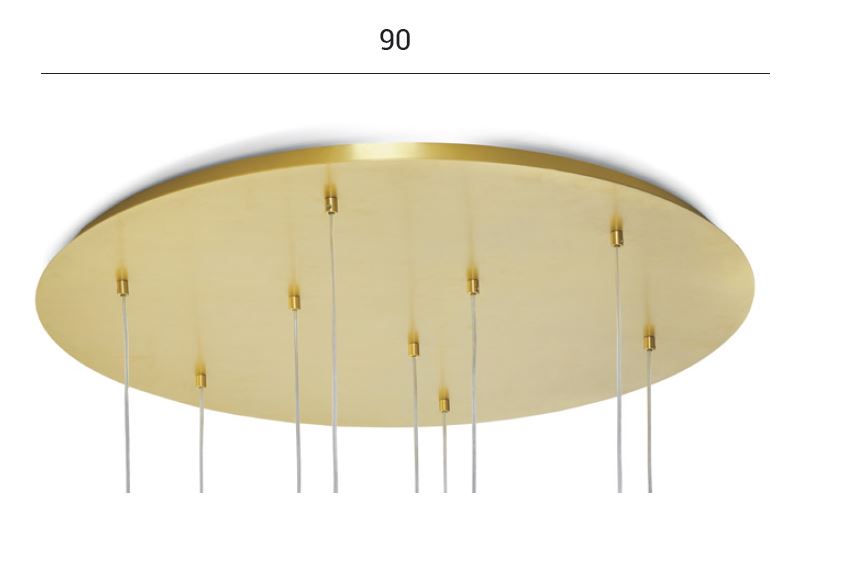 X-RAY MONTATURA PER COMPOSIZIONE 9 LUCI