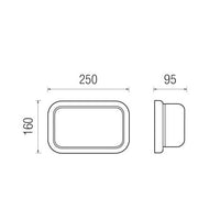 Thumbnail for K9 25X16Cm Con Anello 60W E27