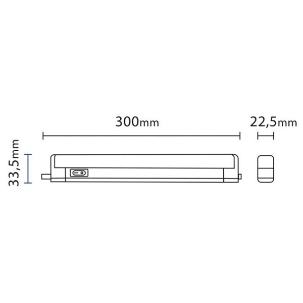 S-FLAT 300mm 3,5W CCT3