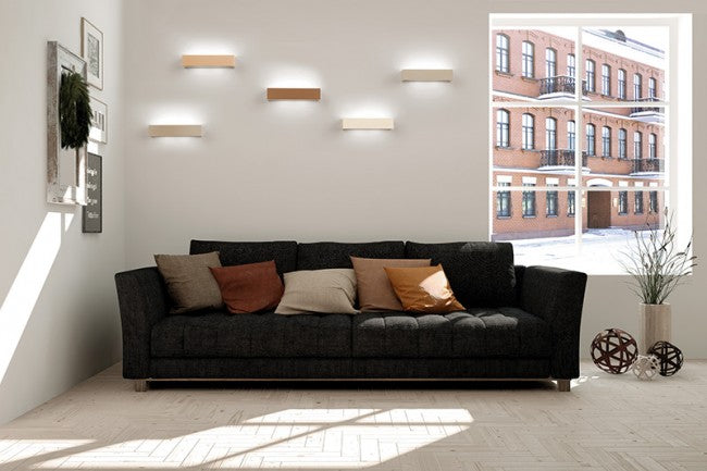 HERMIONE Parete 2 Luci Sforzin Lampade in gesso Sforzin illuminazione Lampade in gesso