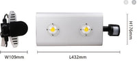 Thumbnail for LED SENSOR FLOOD LAMP 100W COB 4000K 9000lm AC230V L432*W109*H176mm (ULTIMI DISPONIBILI - N°2)