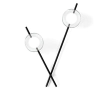 Mikado parete/soffitto 2 luci vetro cosmo