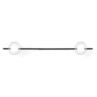Mikado parete/soffitto 2 luci vetro cosmo