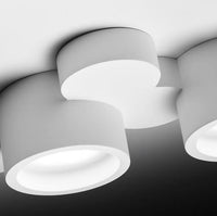 Thumbnail for CHIO Soffitto 5 Luci In Linea Sforzin Lampade in gesso