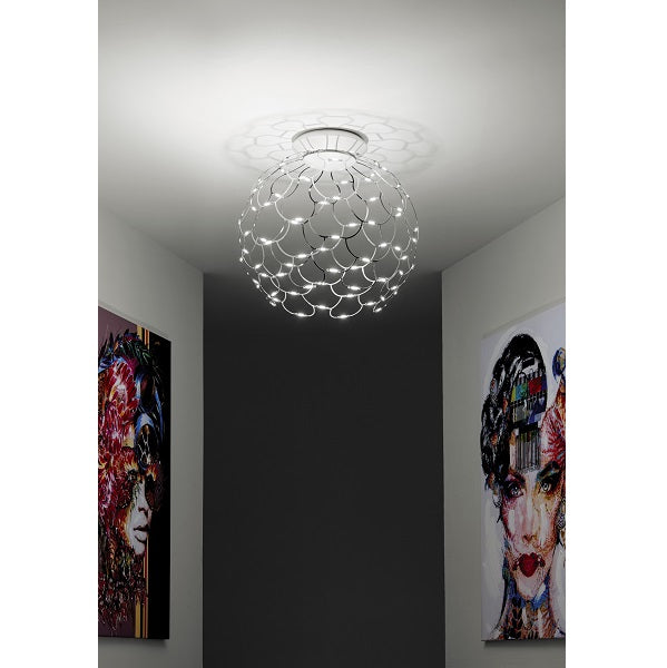 LAMOI Sforzin illuminazione Soffitto Media Cromo Dimmer 2700K