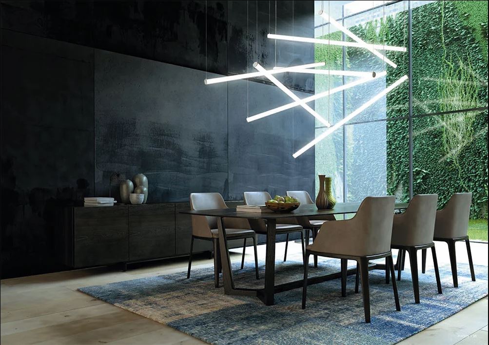 PIRGOS  Lampade a sospensione Dimmerabile 100 cm Sforzin