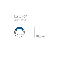 Diffusore | lente  40°| Stealth light Profili Driver Strip Led