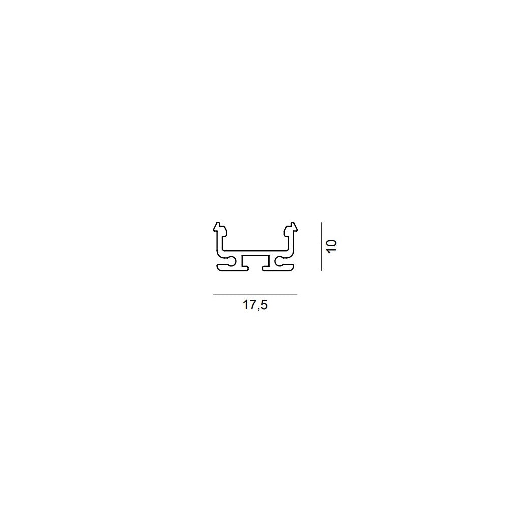 Profilo CESTAL00001 | alluminio anodizzato |