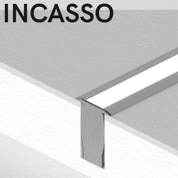 Profilo CESTAL00010 | alluminio anodizzato | Stealth light Profili Driver Strip Led