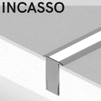 Profilo CESTAL00010 | alluminio anodizzato | Stealth light Profili Driver Strip Led