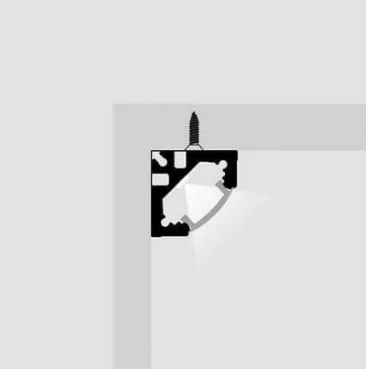 Profilo CESTAL00024| alluminio anodizzato | Stealth light Profili Driver Strip Led