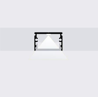 Profilo CESTAL00046 | alluminio anodizzato | Stealth light Profili Driver Strip Led