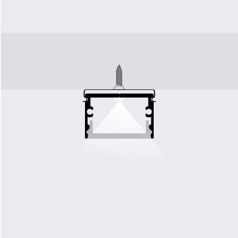 Profilo CESTAL00046 | alluminio anodizzato | Stealth light Profili Driver Strip Led