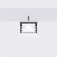 Profilo CESTAL00046 | alluminio anodizzato | Stealth light Profili Driver Strip Led