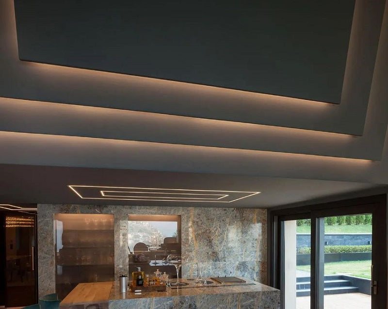 Profilo CESTAL00046 | alluminio anodizzato | Stealth light Profili Driver Strip Led