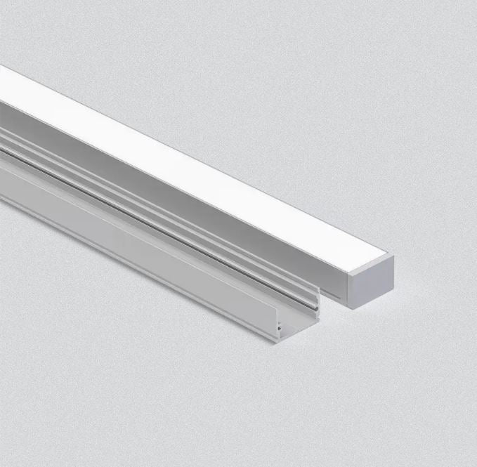 Profilo CESTAL00046 | alluminio anodizzato | Stealth light Profili Driver Strip Led