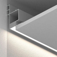 Profil0 CESTAL00055| alluminio grezzo Stealth light Profili Driver Strip Led