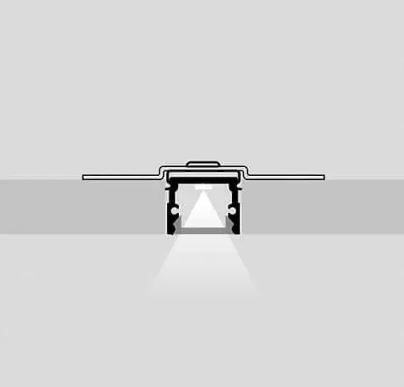 Profilo | CESTAL00089 | alluminio anodizzato | Stealth light Profili Driver Strip Led