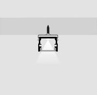 Profilo | CESTAL00089 | alluminio anodizzato | Stealth light Profili Driver Strip Led