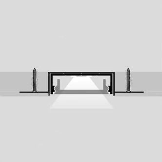Profilo | CESTAL00095 | bianco | Stealth light Profili Driver Strip Led