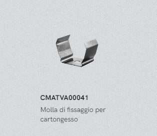 Molla di fissaggio in acciaio | CESTAL00015 | 1 pezzo (per cartongesso)