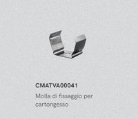 Molla di fissaggio in acciaio | CESTAL00015 | 1 pezzo (per cartongesso)