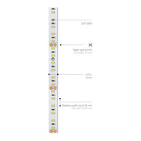 160 LED | 14,4 W/m | 24 V | IP20 | CRI>94 Stealth light Profili Driver Strip Led