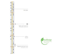 240 LED | 23 W/m | 24 V | IP20 | CRI>94 Stealth light Profili Driver Strip Led