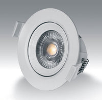 Thumbnail for Vivida faretto tondo bianco orientabile 7w 590lm Vivida luce Faretti e scatole portafaretto