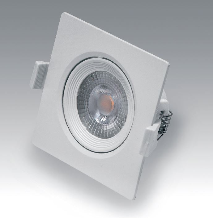 Vivida faretto quadro bianco orientabile 10w 700lm Vivida luce Faretti e scatole portafaretto