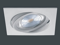 Thumbnail for Vivida faretto quadro bianco orientabile 12w Vivida luce Faretti e scatole portafaretto
