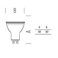 GU10 1000lm 7,0W 100° WW Shot Lampadine e moduli led
