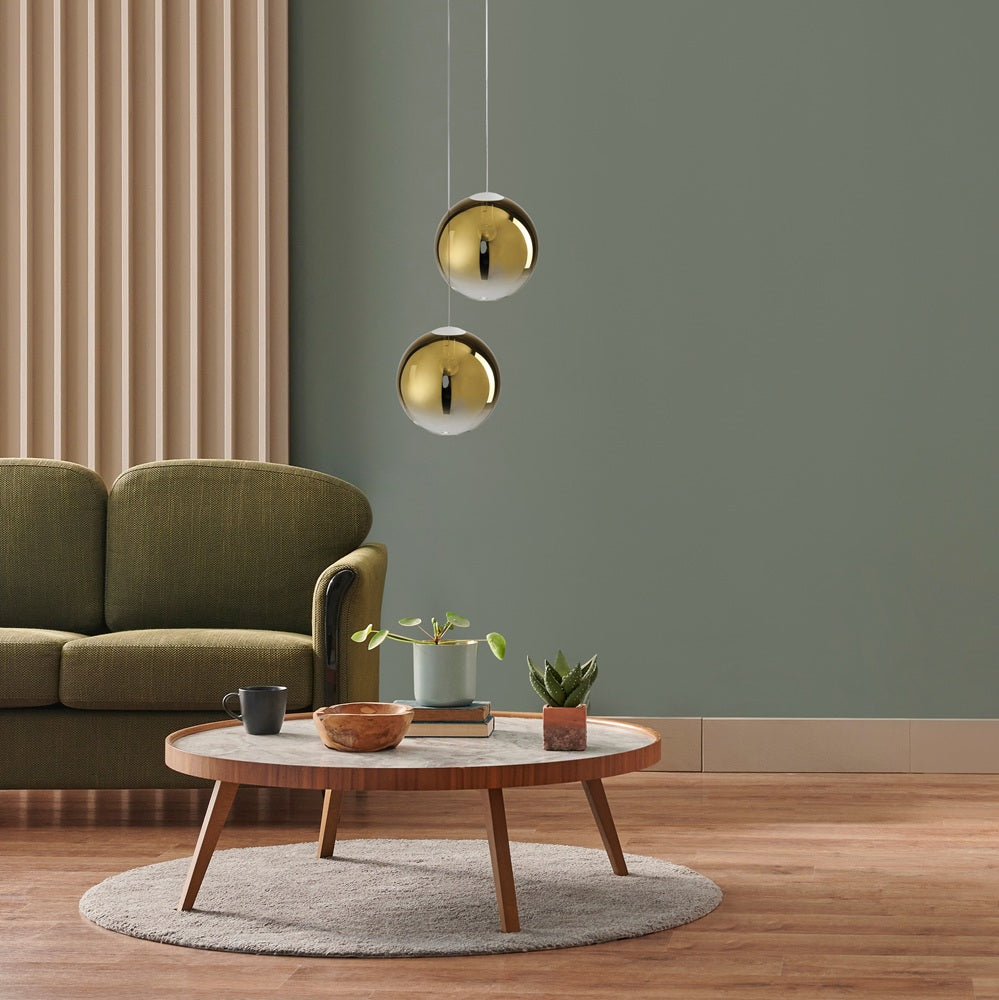 Vivida International Bubbles sospensione LED dimmerabile – vetro Ø 20 / 25 / 30 cm in finiture cromo, oro o rame Vivida plus Lampade a sospensione