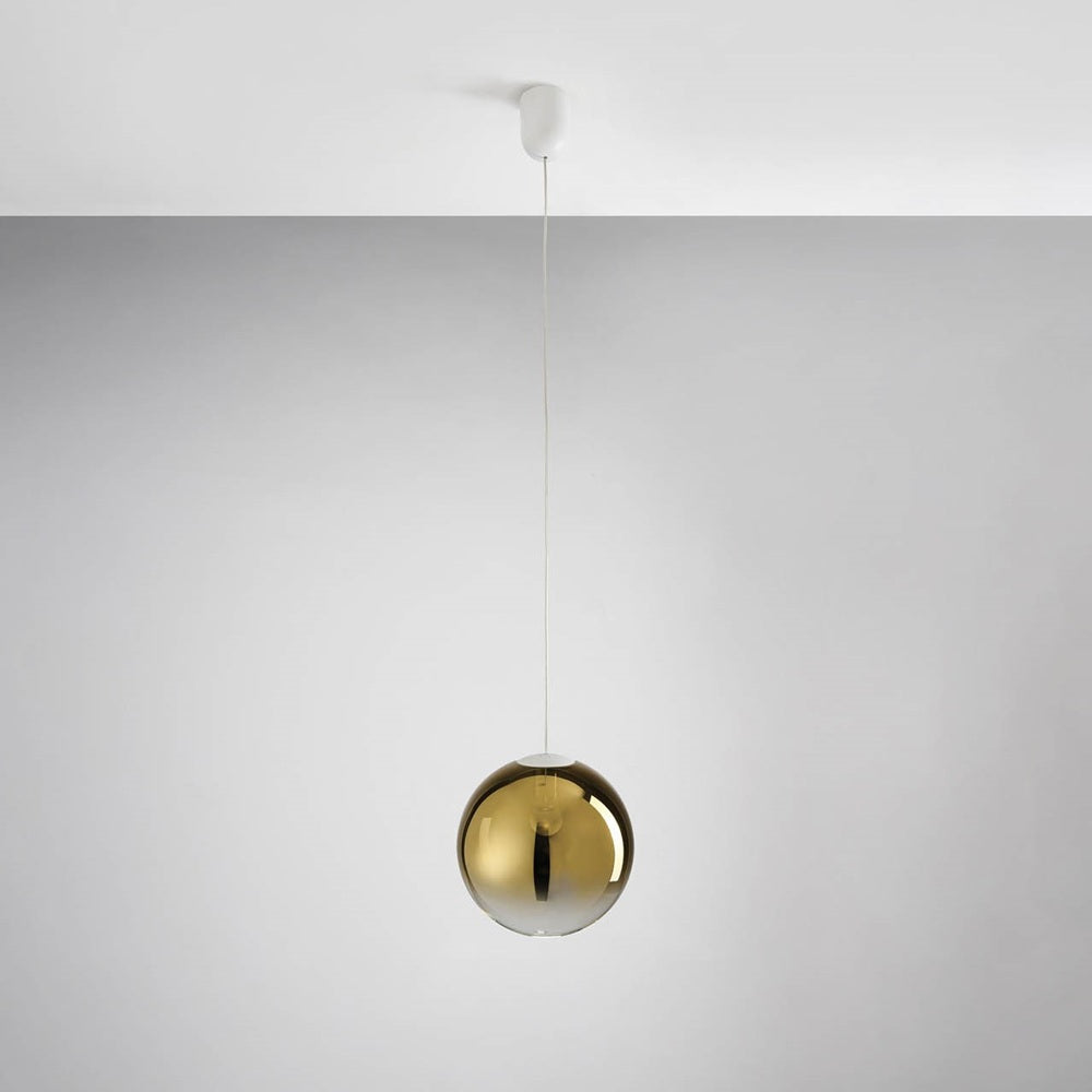 Vivida International Bubbles sospensione LED dimmerabile – vetro Ø 20 / 25 / 30 cm in finiture cromo, oro o rame Vivida plus Lampade a sospensione