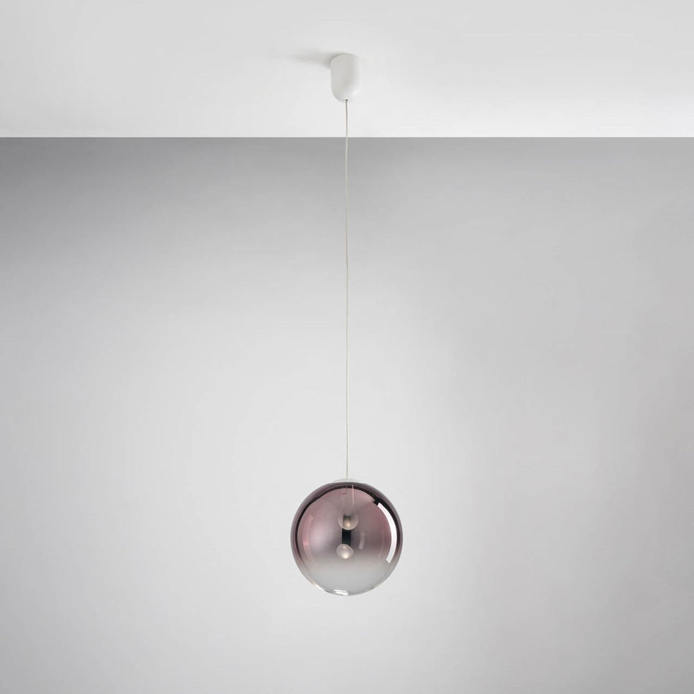 Vivida International Bubbles sospensione LED dimmerabile – vetro Ø 20 / 25 / 30 cm in finiture cromo, oro o rame Vivida plus Lampade a sospensione