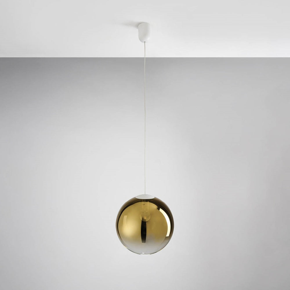 Vivida International Bubbles sospensione LED dimmerabile – vetro Ø 20 / 25 / 30 cm in finiture cromo, oro o rame Vivida plus Lampade a sospensione