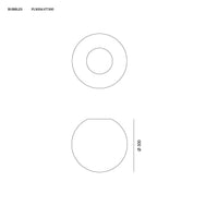 Thumbnail for Vivida International Bubbles sospensione LED dimmerabile – vetro Ø 20 / 25 / 30 cm in finiture cromo, oro o rame Vivida plus Lampade a sospensione