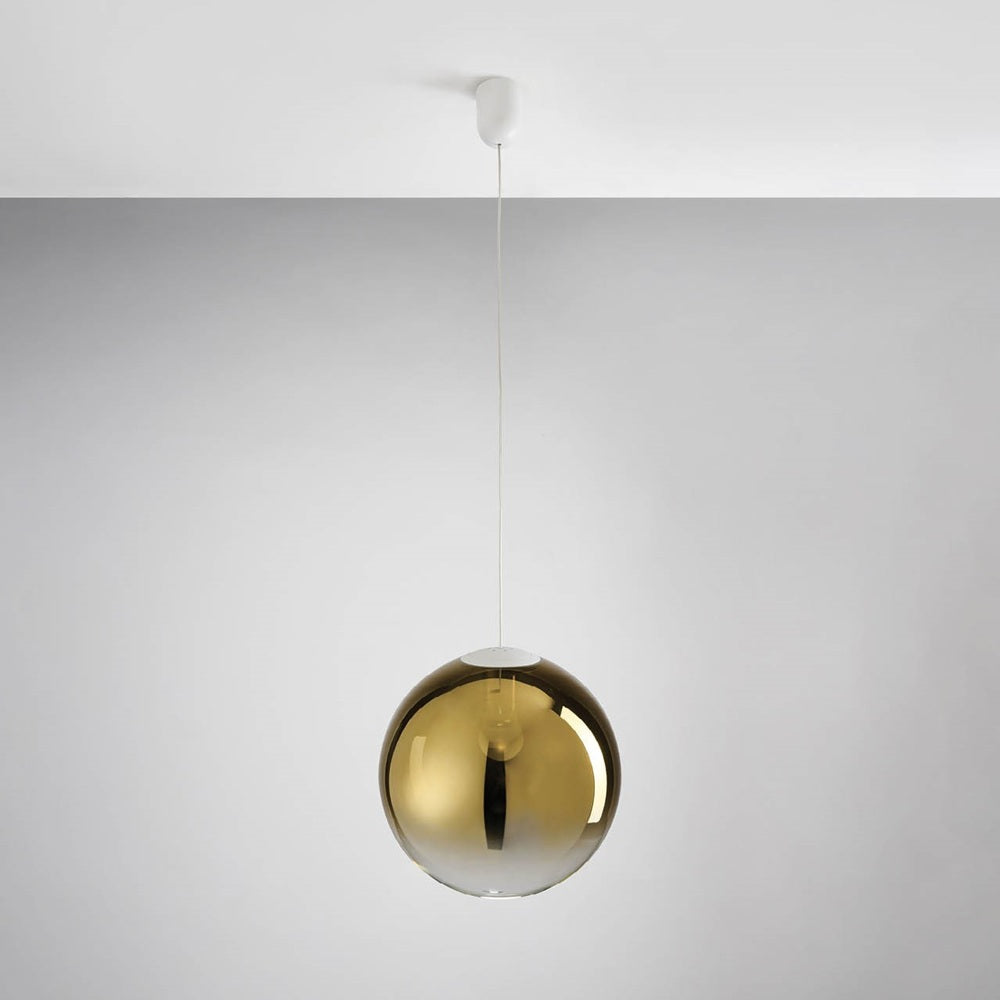 Vivida International Bubbles sospensione LED dimmerabile – vetro Ø 20 / 25 / 30 cm in finiture cromo, oro o rame Vivida plus Lampade a sospensione