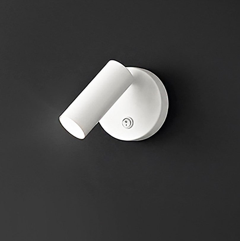 faretto singolo in metallo verniciato con interruttore Perenz Faretti e lampade da incasso