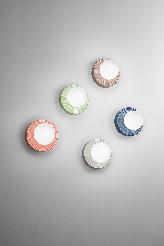 Perenz Ceramic - applique in ceramica colorata con vetro diffusore 1 x G9 MAX 28W Perenz Lampade da parete