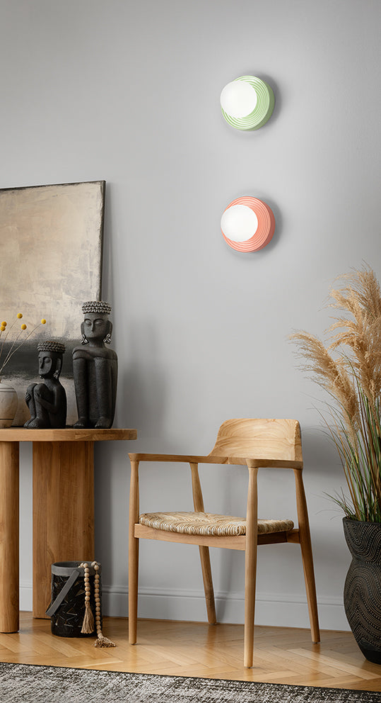 Perenz Ceramic - applique in ceramica colorata con vetro diffusore 1 x G9 MAX 28W Perenz Lampade da parete