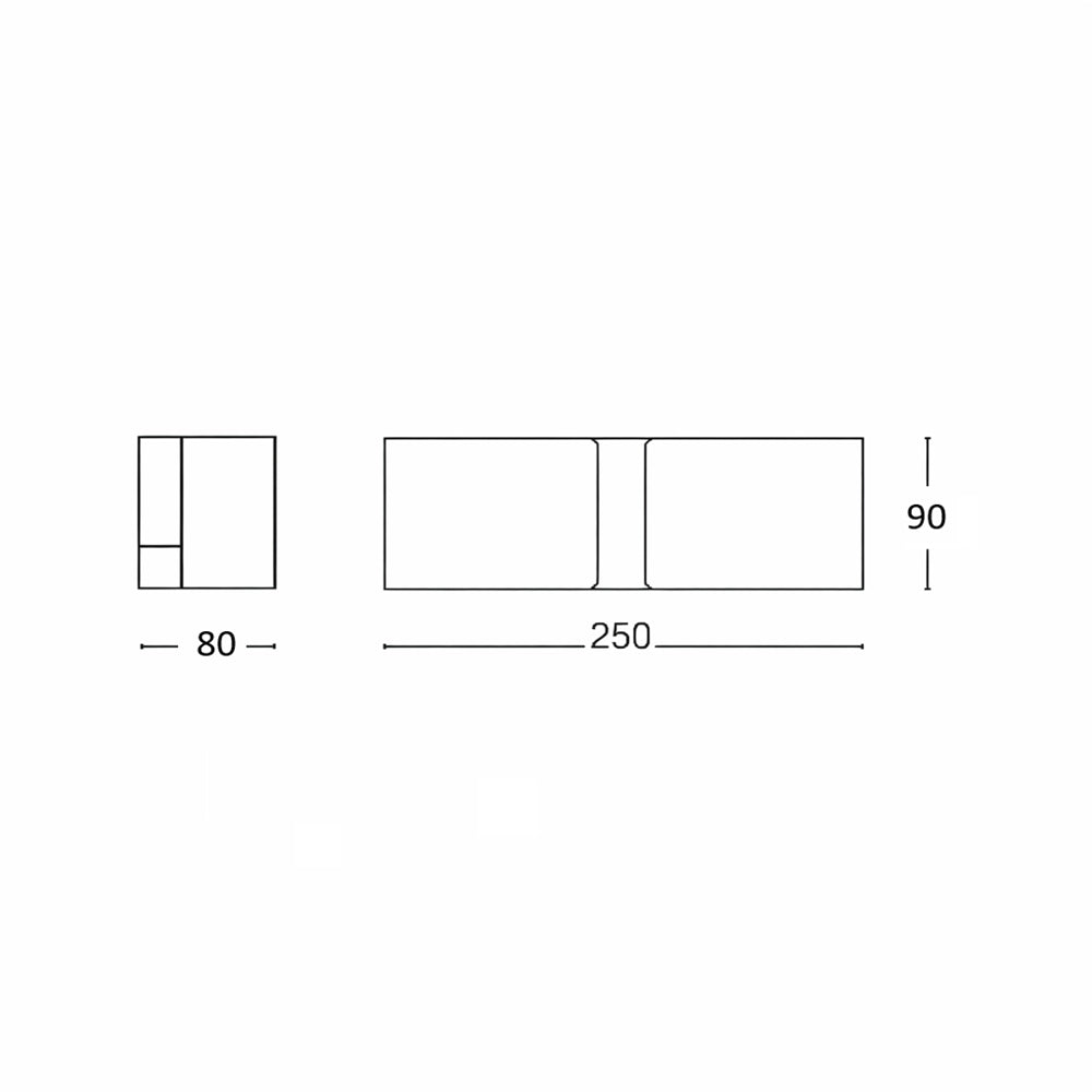 Ideal Lux Clips - Applique da Parete in 2 Misure e Finiture Ideallux Lampade da parete interno